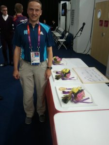 Glänzendes Beweisfoto.