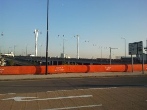 Seilbahn über die Themse.