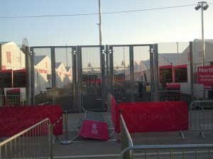 Staats- äh: Parkgrenze